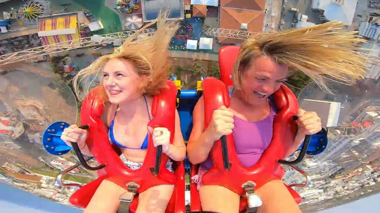 Crazy Slingshot Ride Goes Wrong Titynude Com